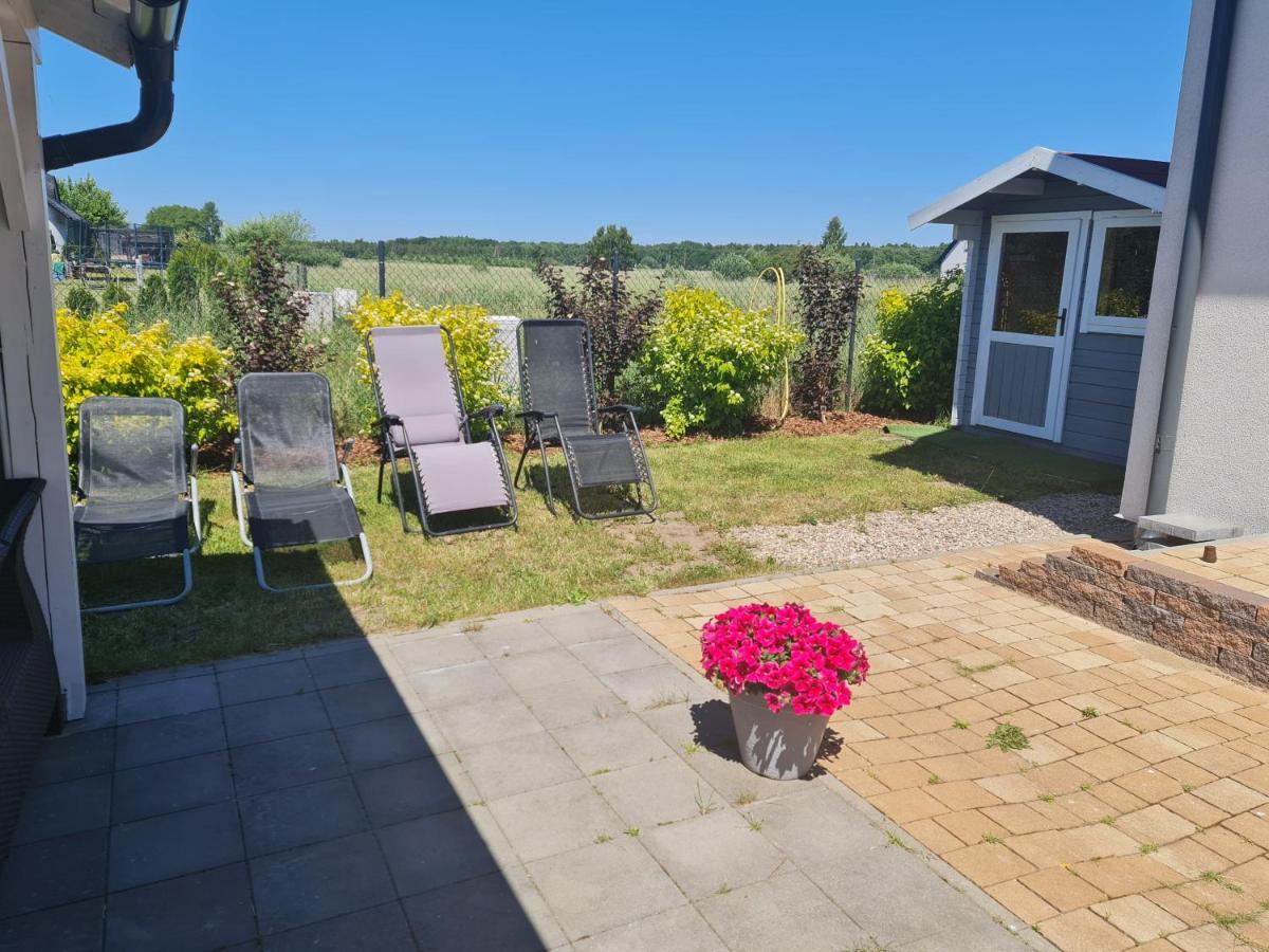 Domki Osada Kalinowa Leba Nowecin Sauna Eksteriør billede