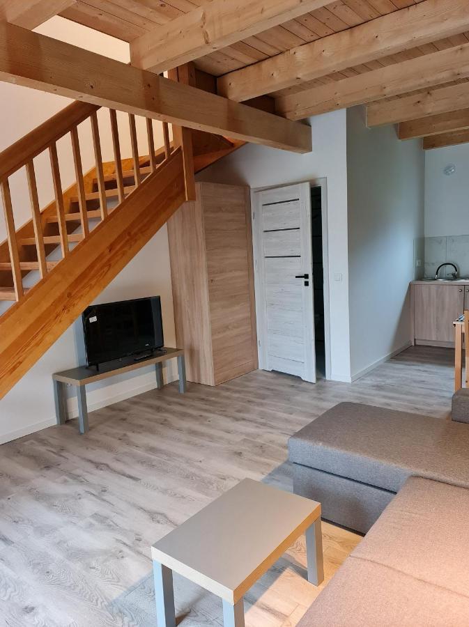 Domki Osada Kalinowa Leba Nowecin Sauna Eksteriør billede